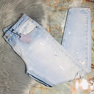 CARMAR Celia Distressed Denim Jeans